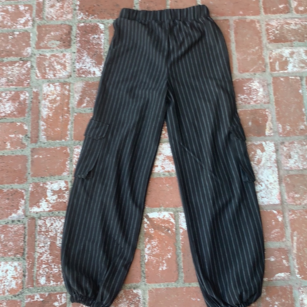 Urban outfitters black striped pants - Picture 5 of 7